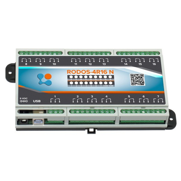 USB реле RODOS-4R16 N (на 16 каналов)
