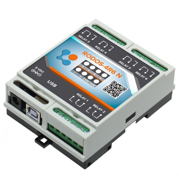 USB реле RODOS-4R6 N (на 6 каналов)