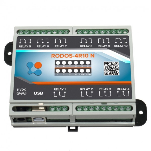 USB реле RODOS-4R10 N (на 10 каналов)
