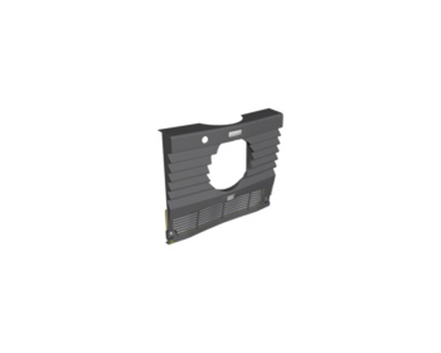 Injection molded rear cover with air exit (для DP2K-C) 