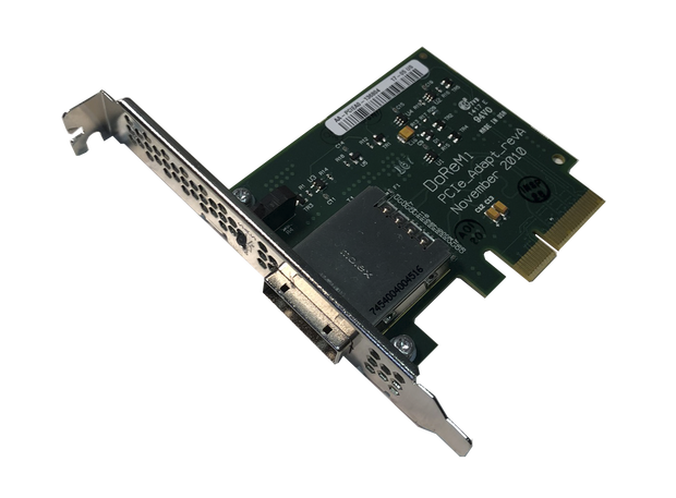 Карта PCI Express board w/x4 cable conn., REV A