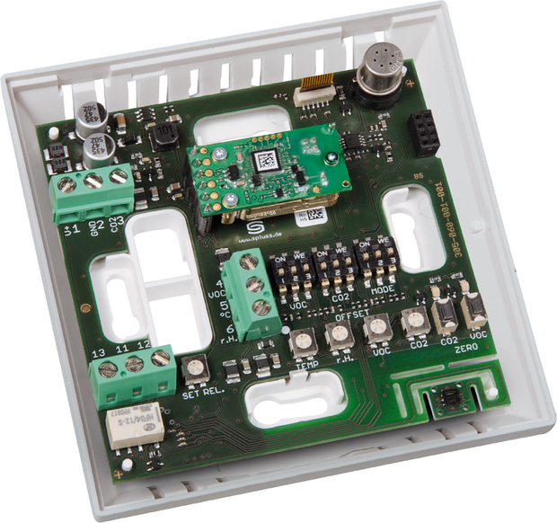 Датчик углекислого газа и микроклимата AERasgard RLQ-CO2 MODBUS