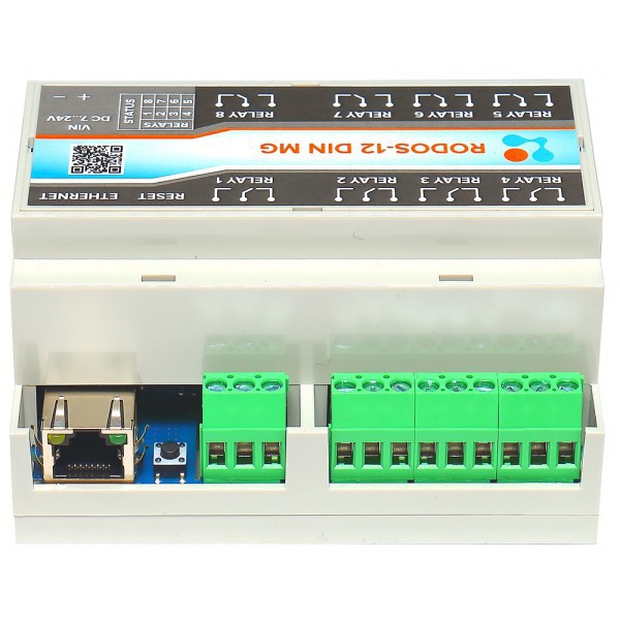 Ethernet реле на DIN рейку RODOS-12 DIN MG