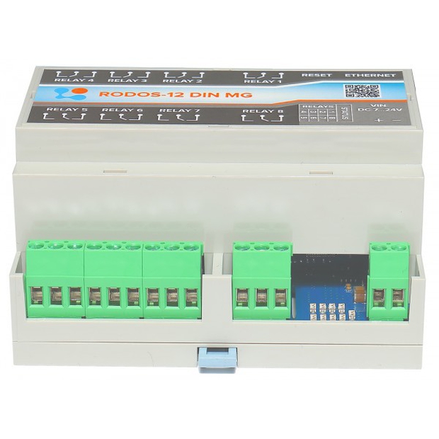 Ethernet реле на DIN рейку RODOS-12 DIN MG