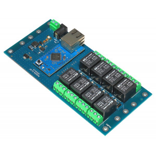 Ethernet реле на DIN рейку RODOS-12 Open Frame