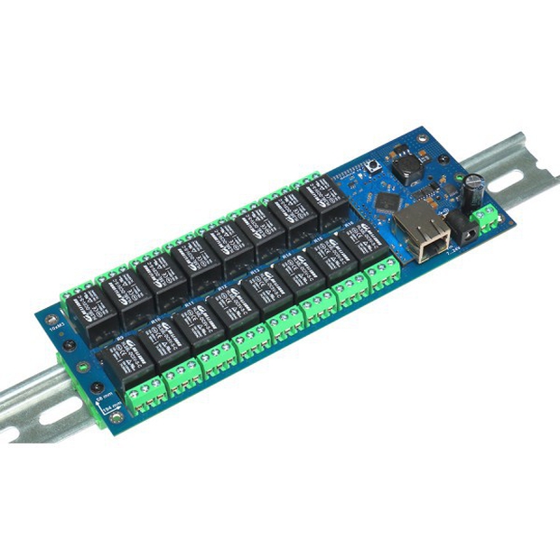 Ethernet реле на DIN рейку RODOS-18 Open Frame