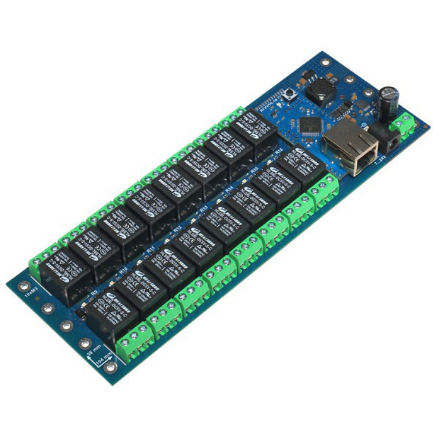 Ethernet реле на DIN рейку RODOS-18 Open Frame