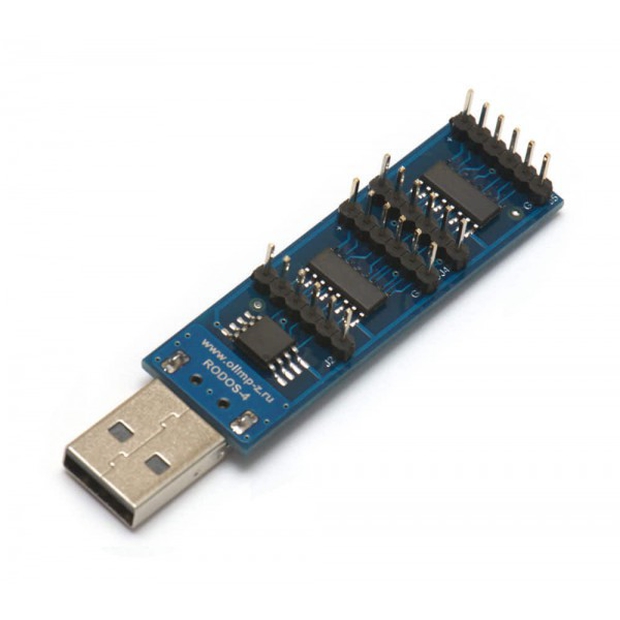 USB реле RODOS-4 (на 16 каналов)
