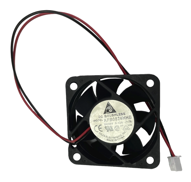 Вентилятор AFB0524HHB (DC 24V, 0.12A, 50x50x15 мм, 2-pin)