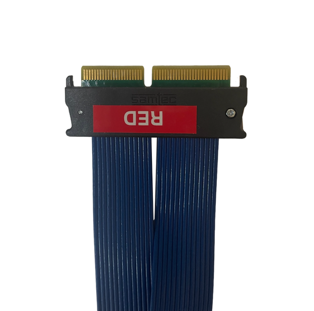 Шлейф LVDS HDR-201912-01-ECDP (красный/red)