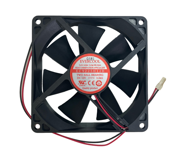Вентилятор Evercool DC 12В, 0.24A EC9225H12B