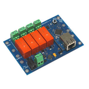 Ethernet реле на DIN рейку RODOS-10 Open Frame