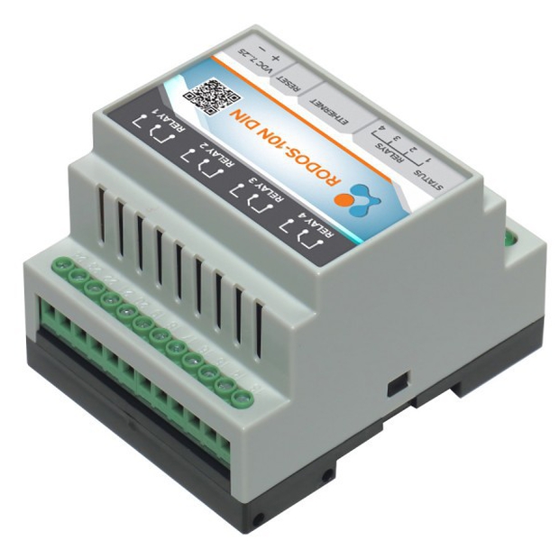 Ethernet реле на DIN рейку RODOS-10N DIN