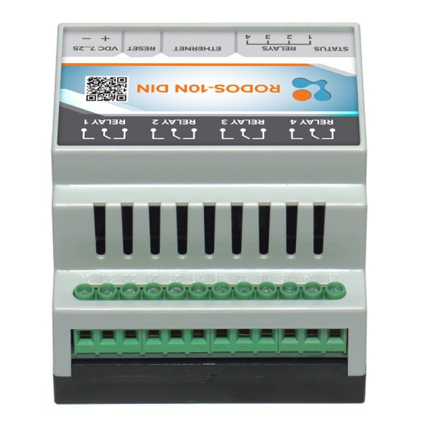 Ethernet реле на DIN рейку RODOS-10N DIN
