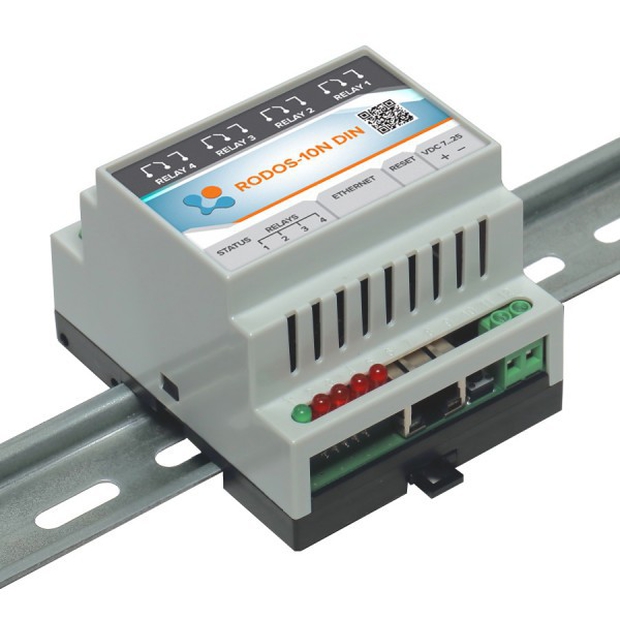 Ethernet реле на DIN рейку RODOS-10N DIN