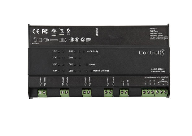 Блок реле 8-канальный Control4