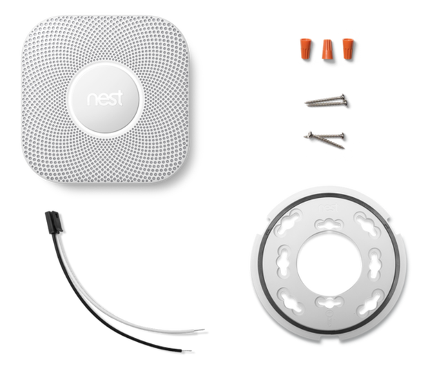 Датчик угарного газа и задымления Nest