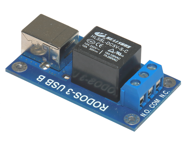 USB реле c разъемом USB-B RODOS-3 (на 1 канал)