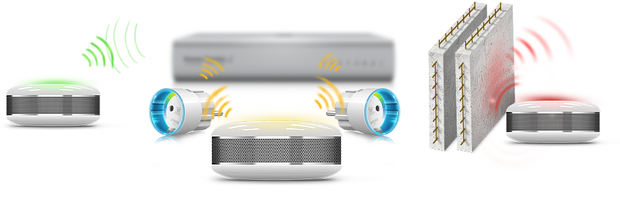 Датчик задымления Fibaro