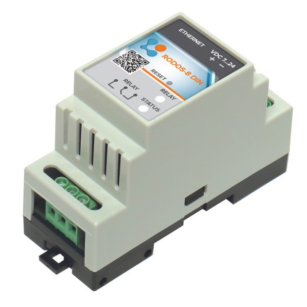 Ethernet реле на DIN рейку RODOS-8 DIN