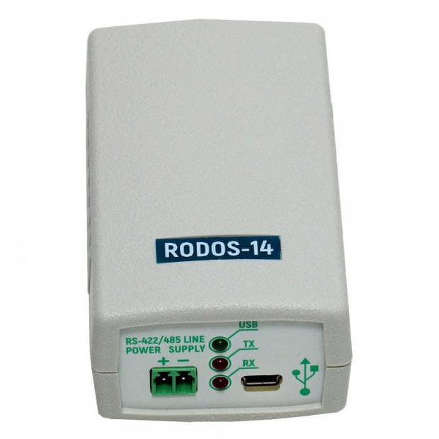 Изолированный преобразователь интерфейсов USB-RS422/RS485 RODOS-14